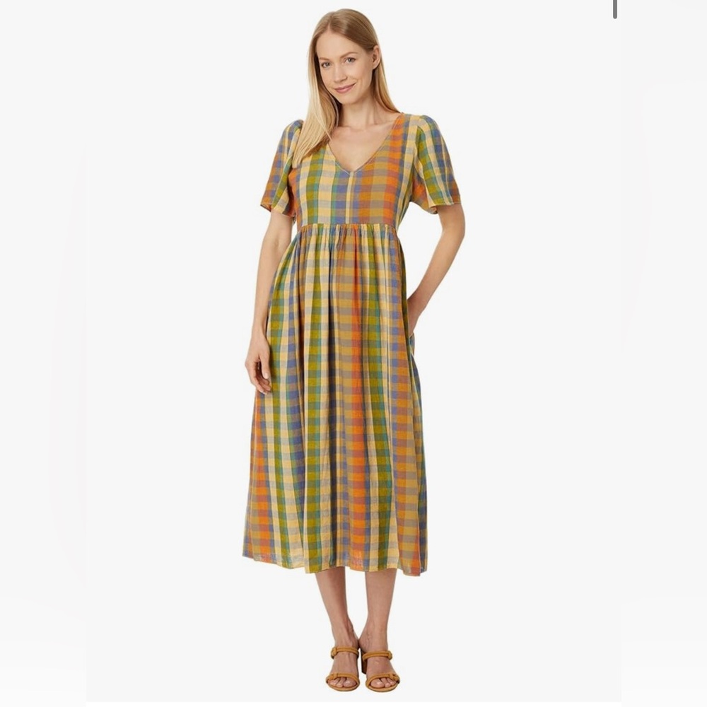 Pendleton Women’s Flora Midi Dress in Woodash Multi Check